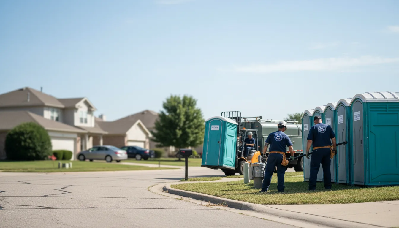 Porta Potty Rental in Bismarck, IL near me
